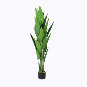 Planta em Vaso de Seda PE+ferro+cimento 120cm-Avida
