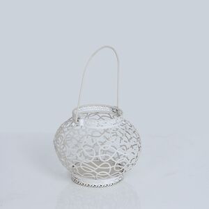 Porta Vela Metal 12x20cm