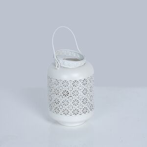 Porta Vela Metal 8x20cm