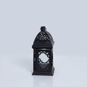 Porta Vela Preto De Metal 21×9