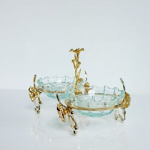 Pote de servir Aperitivos 2 Pcs