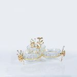 Pote de servir Aperitivos 3 Pcs
