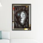 Quadro Decorativo Leão – 50x70cm