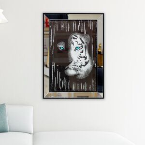 Quadro Decorativo Tigre – 50×70 Cm