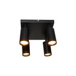Refletor LED GU10X4 luminária de teto  ajustável-QUADRADO