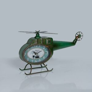 Relógio De Mesa Retrô Avião