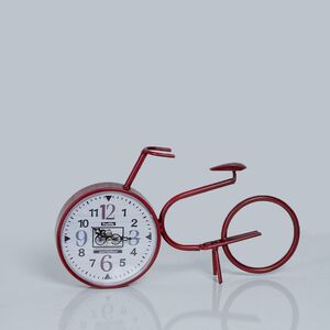Relógio De Mesa Retrô De Bicicleta