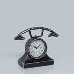 Relógio De Mesa Retrô Telefone