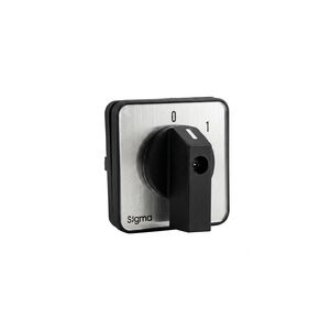 Selector 1P 0-1 ON-OFF 10A SPA1-10-SIGMA