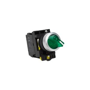 Selector Verde 2 Posições 220V 1NA A5-10XD