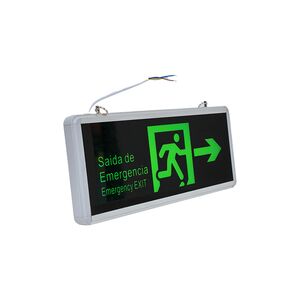 SINALETICA P/ SAIDA EMERG. GR13 DIREITA