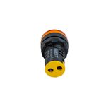 Sinalizador Luminoso 22MM Amarelo 24V