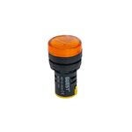 Sinalizador Luminoso 22MM Amarelo 24V