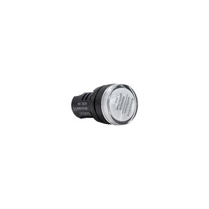 Sinalizador Luminoso 22MM Branco 24V