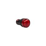Sinalizador Luminoso 22MM Vermelho 24V