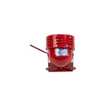 Sirene Industrial Vermelha 130dB 75MM 24V DC 6652-MS-190-24