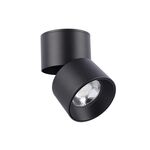 Spot de teto ajustável 20W 3EM1 Preto LAZY-20