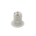 SUPORTE  BRANCO PARA LAMPADA E27-257