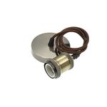 SUSPENSÃO  COM SUPORTE E27MAX OURO+PT 100W-ESTELLE-C