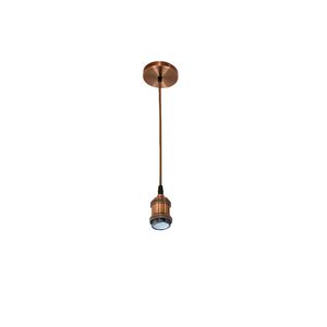 Suspensão NICE 1xE27 1.5mt Cobre
