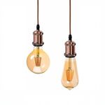 Suspensão NICE 1xE27 1.5mt Cobre