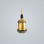 Suspensão NICE 3xE27 1.5mt Dourado