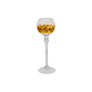 Taça decorativa  em dourado