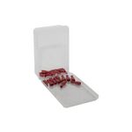 Terminal Faston Fêmea Isolado Vermelho 0.50-1.50mm²-GFFD-1638
