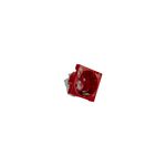 Tomada Vermelha45X45mm 2P+T Shuko-Ne-ad
