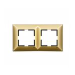 TRENDA METAL GOLD IKILI CERCEVE