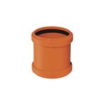 UNIAO SIMPLES DE PVC 125 MM