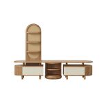 UNIDADE DE TV ACELYA (CONJUNTO COMPLETO)NOZ/CREME