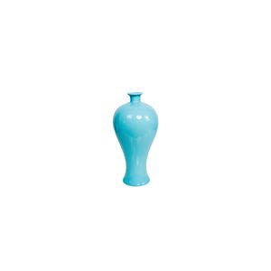 Vaso Cerâmica Azul Marinho 14x14x28cm