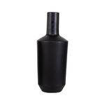 Vaso Cerâmica Decorativo Grande Preto