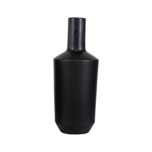 Vaso Cerâmica Decorativo Grande Preto