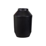 Vaso Cerâmica Decorativo Médio Preto