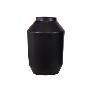 Vaso Cerâmica Decorativo Médio Preto