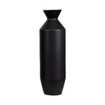 Vaso Cerâmica Decorativo Pequeno Preto