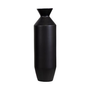 Vaso Cerâmica Decorativo Pequeno Preto
