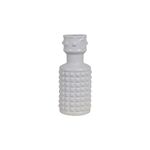 Vaso Cerâmico Branco 10x10x25cm