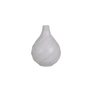 Vaso Cerâmico Branco 12x12x17cm