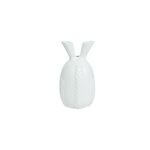 Vaso Cerâmico Branco 12x12x22cm