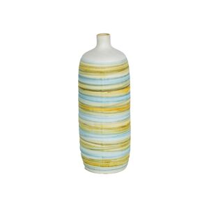 Vaso Cerâmico Colorido 16x16x40cm
