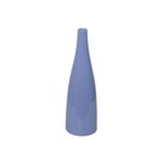 Vaso De Cerâmica Azul Claro 12x12x39cm