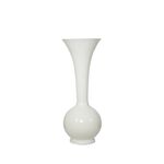 Vaso De Cerâmica Grande Cinza