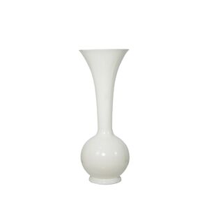 Vaso De Cerâmica Grande Cinza