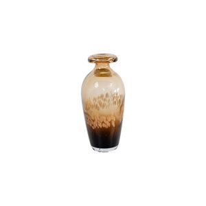 vaso de vidro decorativo