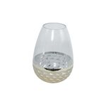 Vaso De Vidro Transparente Para Decoração De Casa