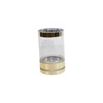 Vaso De Vidro Transparente Para Decoração De Casa