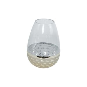 Vaso De Vidro Transparente Para Decoração De Casa